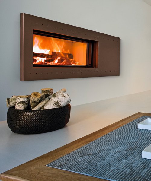 Forma design fireplace by MCZ