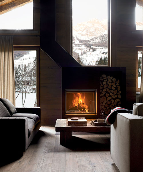 Plasma design fireplace by MCZ