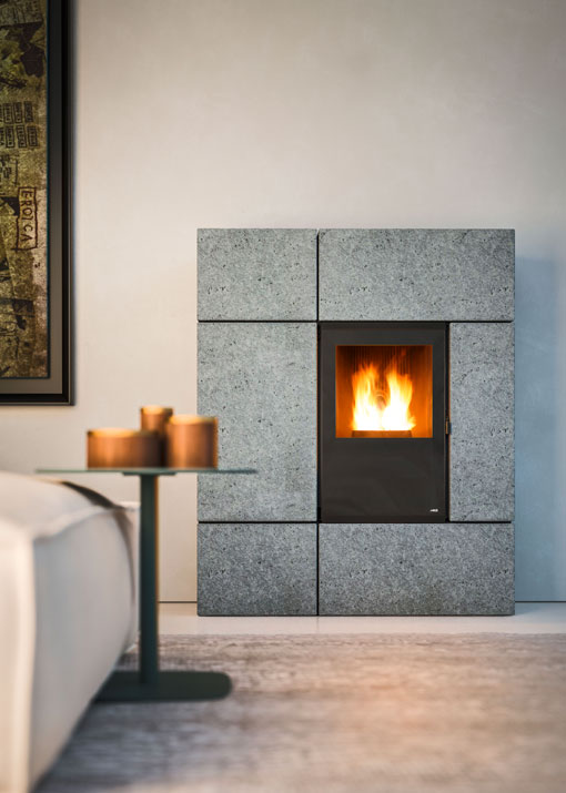 Designer pellet stove Stream MCZ