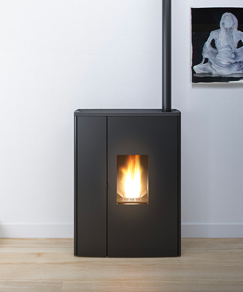 Doc modern pellet stove by MCZ