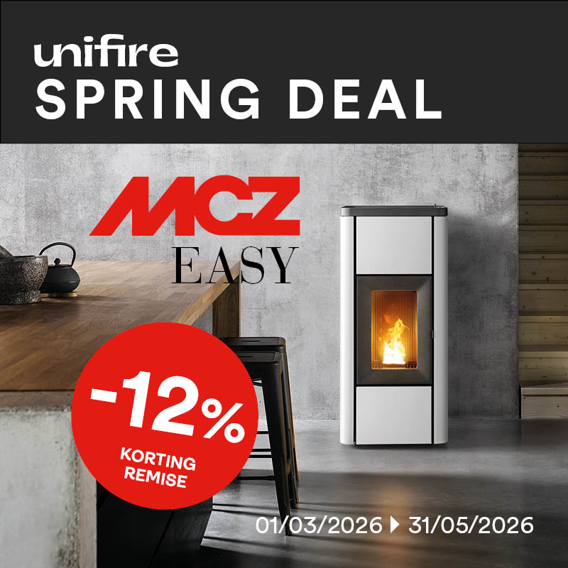 -12 % sur les poêles MCZ Easy !